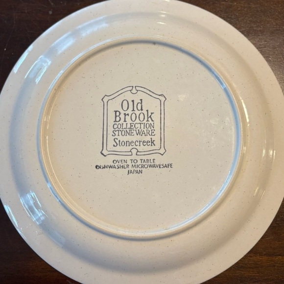 Vintage Old Brook Collection “Stonecreek” Dinner Plate -3 - Picture 3 of 3